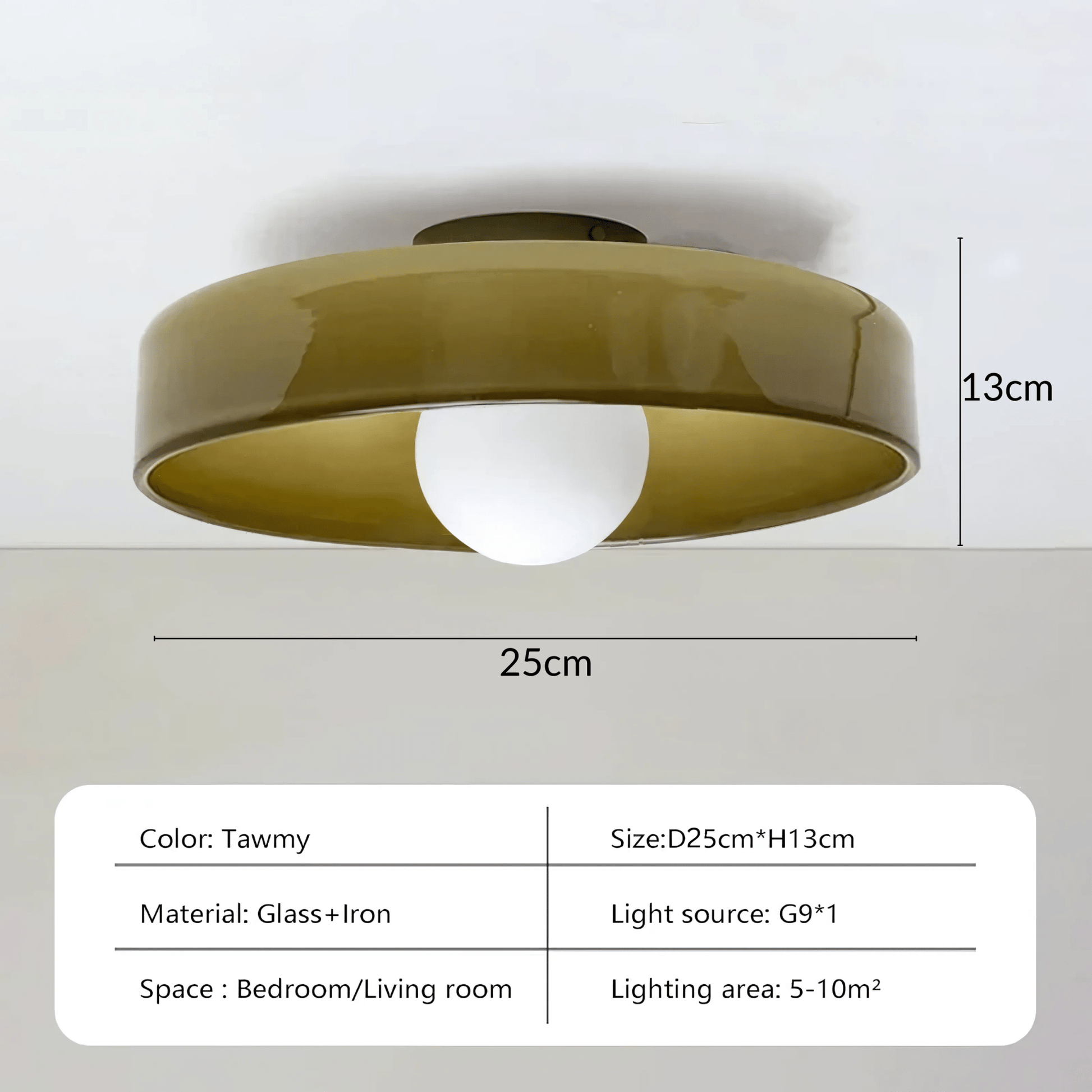 KildaLight | Stylish Versatile Flush Mount Ceiling Light Fixture 9