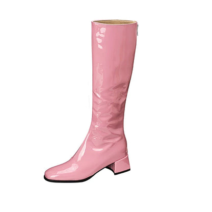 Kira Women's Knee High Boots | Waterproof, Low Heeled Party Footwear 9