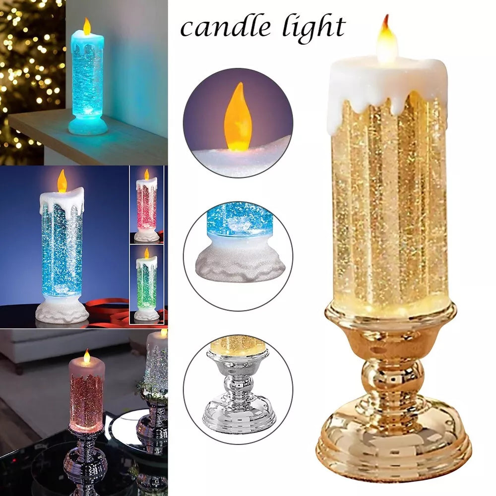 Fern LED Rechargeable Candles Rechargeable - shown in use