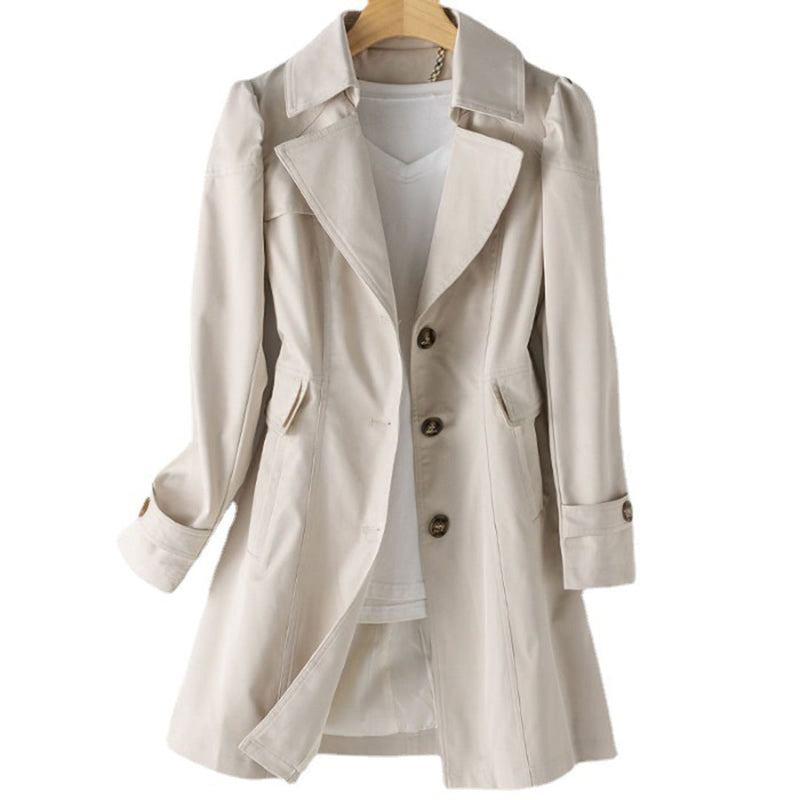 Paloma Women's Trench Coat - styled view