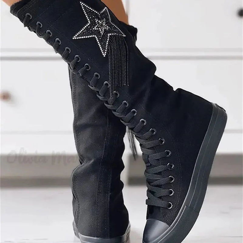 Rosa Women's Sneakers - back view