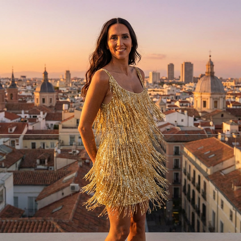 Vestido para Mujer Lara | Estilo Mini de Cóctel Elegante, Colores Vibrantes