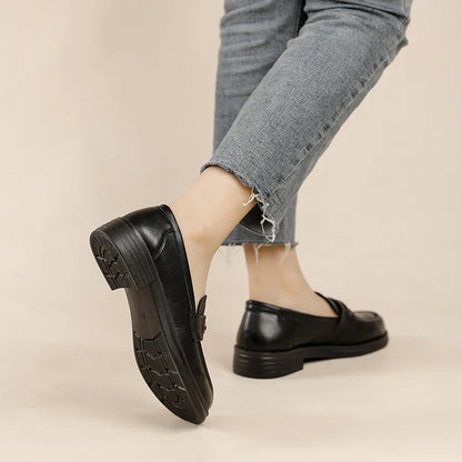 Xanthe Women's Loafers - fabric and finish detail