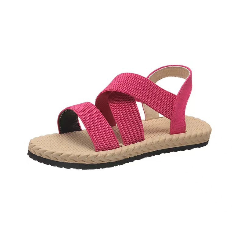 Juliette Women's Sandals - fabric and finish detail