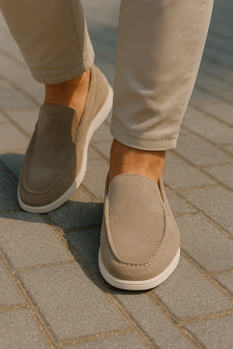 Nolan Men's Loafers - styled view