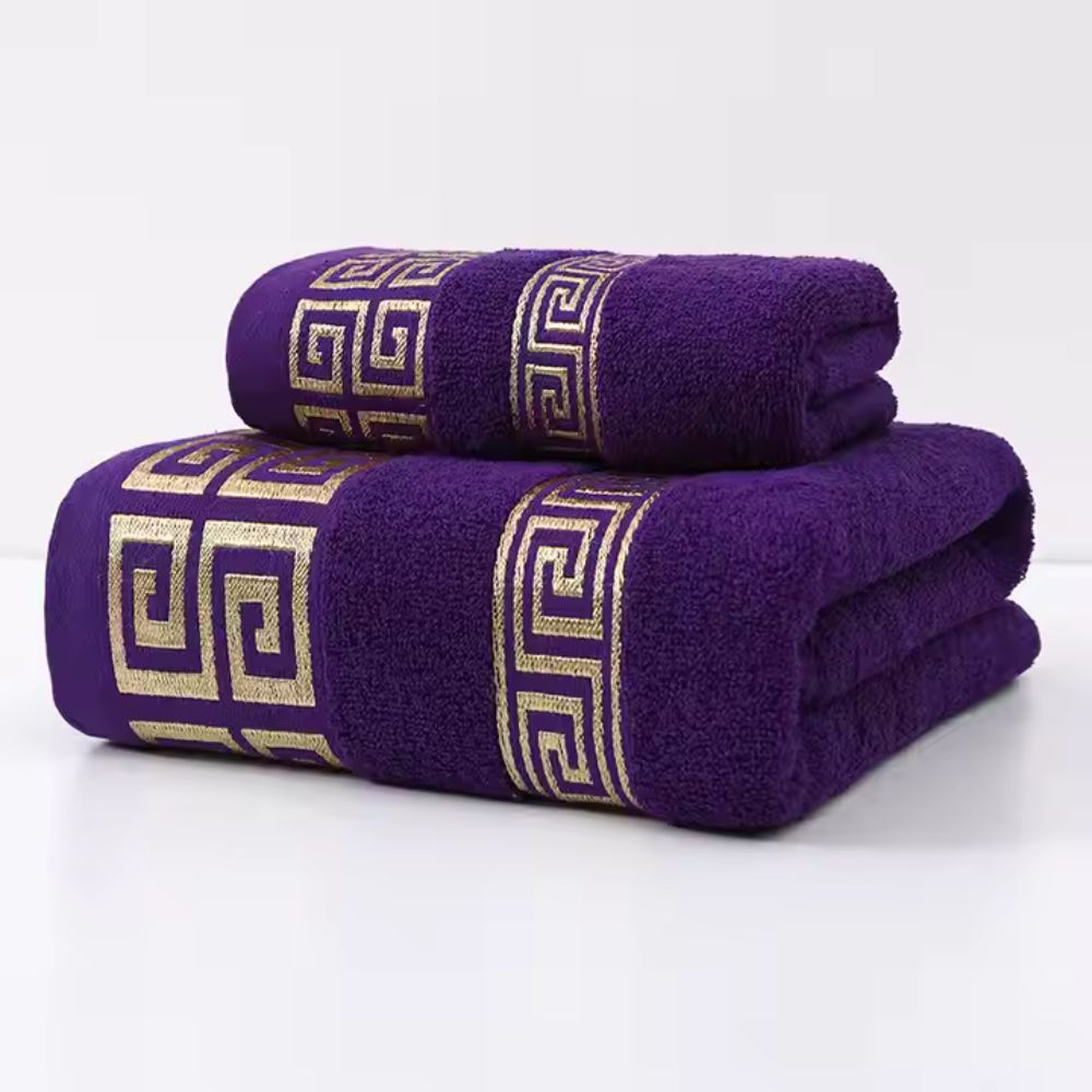 Cotton Towel Set | Full Terry, 2-Piece