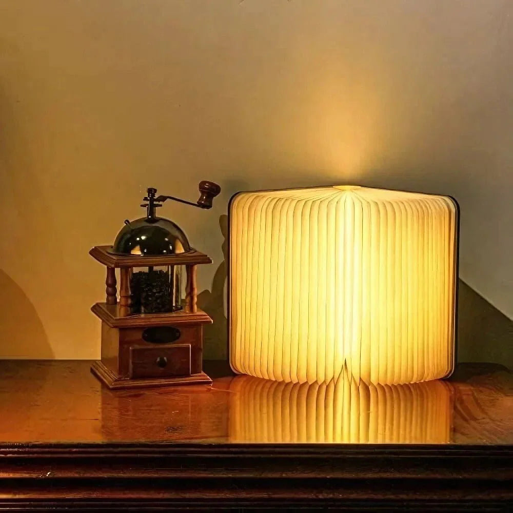 LumiFold | Portable Cordless 360° Modern Table Lamp with Adjustable Light Modes 2