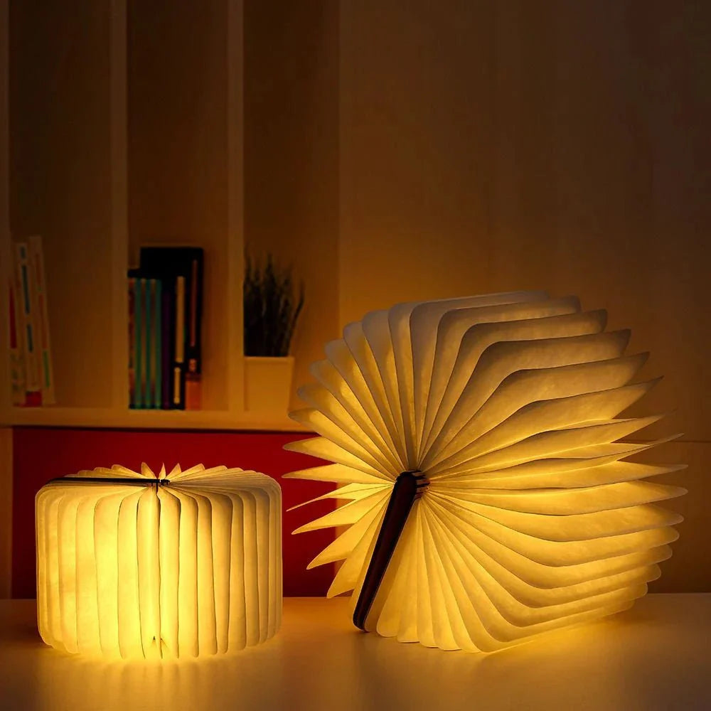 LumiFold | Portable Cordless 360° Modern Table Lamp with Adjustable Light Modes 3