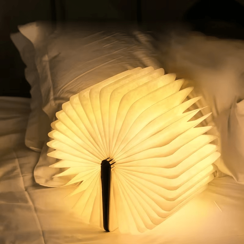 LumiFold | Portable Cordless 360° Modern Table Lamp with Adjustable Light Modes 4