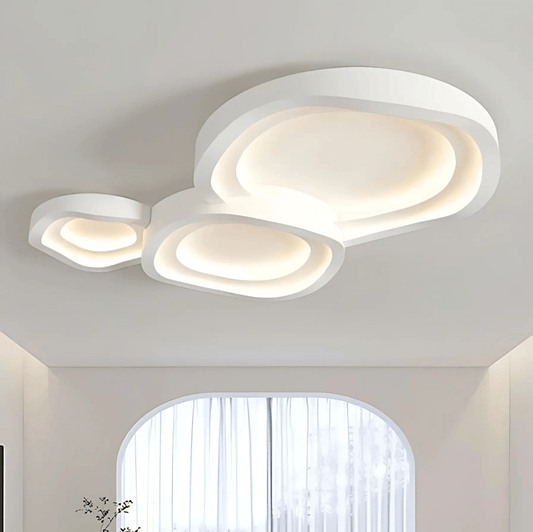 Luminara | Contemporary Elegant Metal Flush Mount Ceiling Light 1