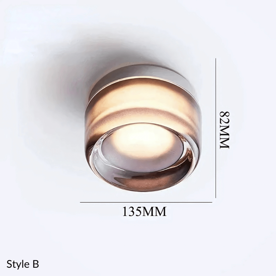 Luminara | Elegant Modern Metal Glass Wall Sconce Light Collection 0
