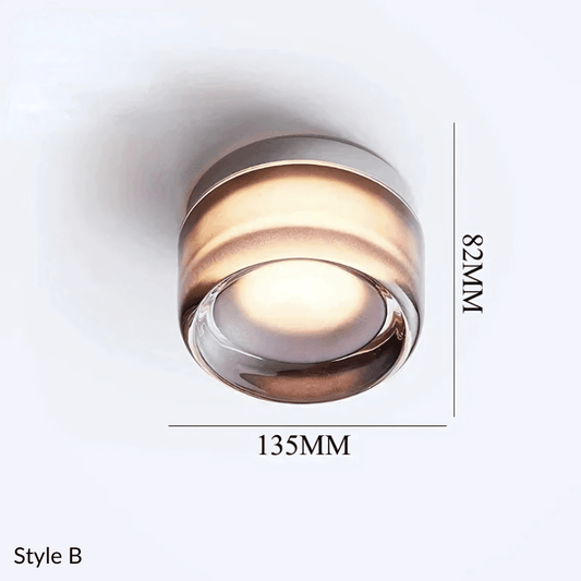 Luminara | Elegant Modern Metal Glass Wall Sconce Light Collection 0