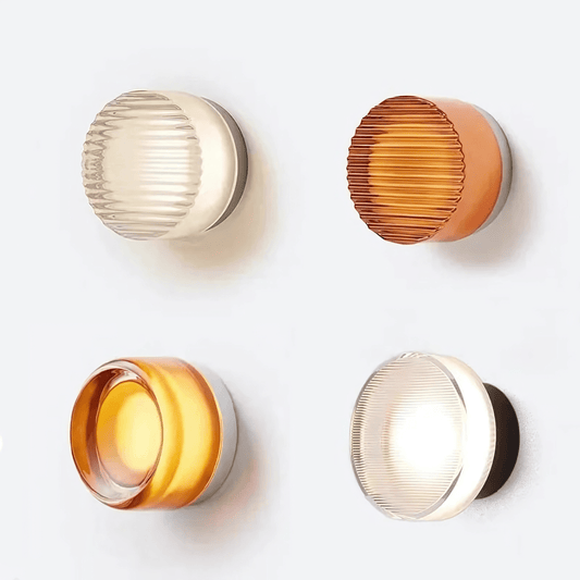 Luminara | Elegant Modern Metal Glass Wall Sconce Light Collection 1