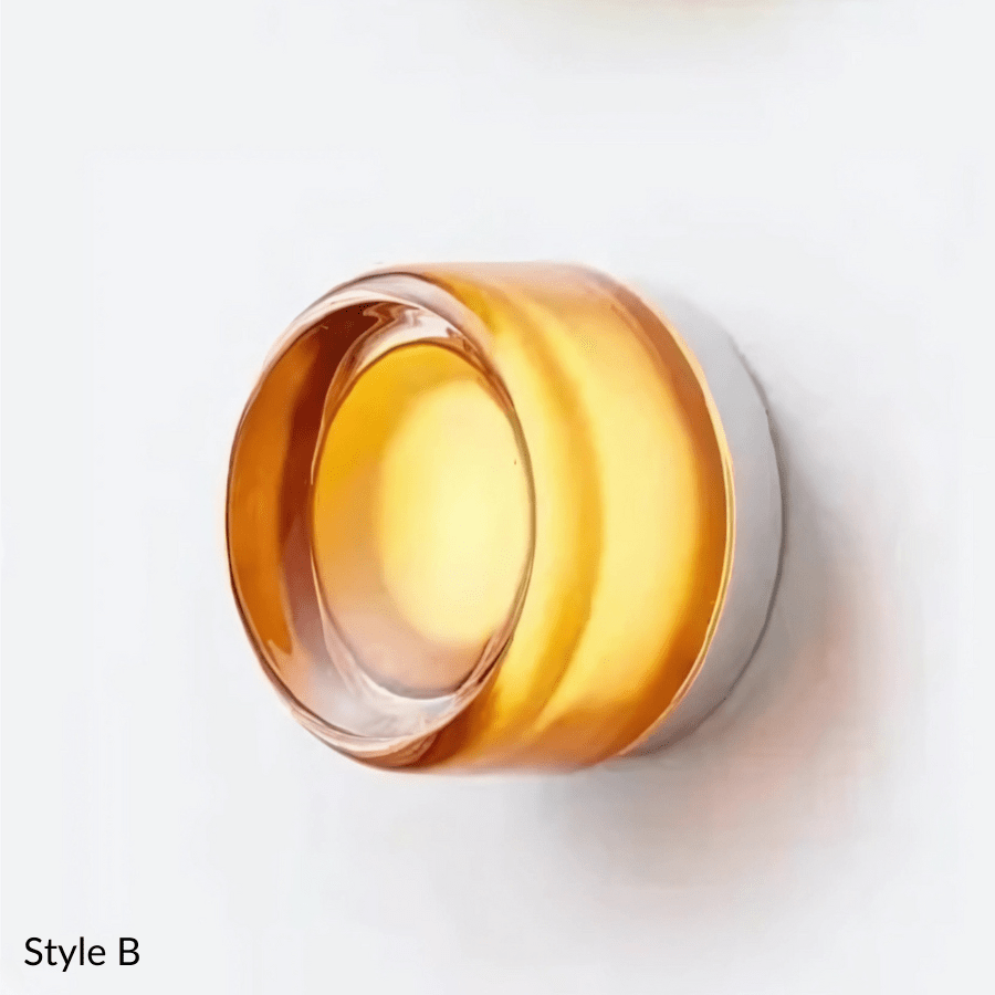 Luminara | Elegant Modern Metal Glass Wall Sconce Light Collection 9