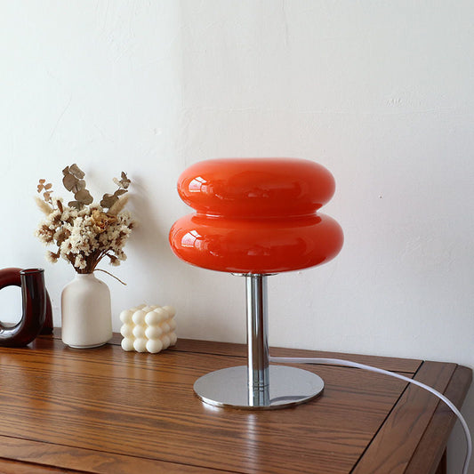Luminara | Elegant Retro Glass Table Lamp for Bedroom and Living Room 1