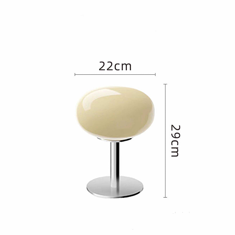 Luminara | Elegant Retro Glass Table Lamp for Bedroom and Living Room 10