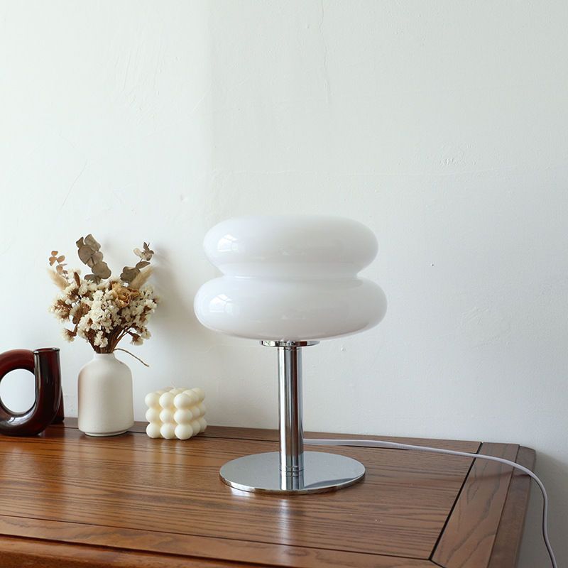 Luminara | Elegant Retro Glass Table Lamp for Bedroom and Living Room 3