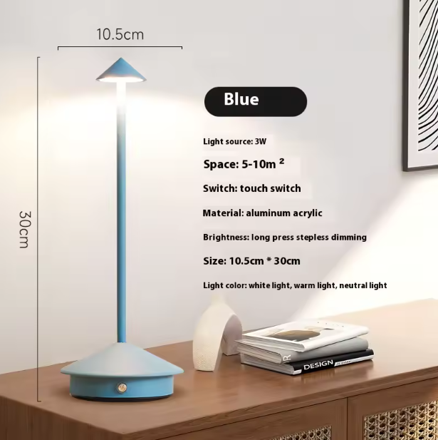 Luminara | Modern Cordless Battery Operated LED Table Lamp 4