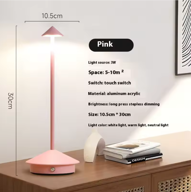Luminara | Modern Cordless Battery Operated LED Table Lamp 5