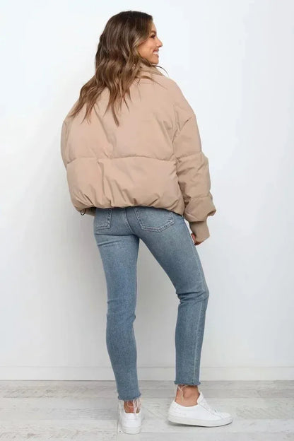 Wilda Women's Oversized Puffer Jacket - front view