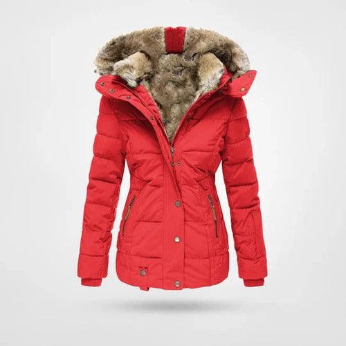 Iris Women's Puffer Jacket - back view