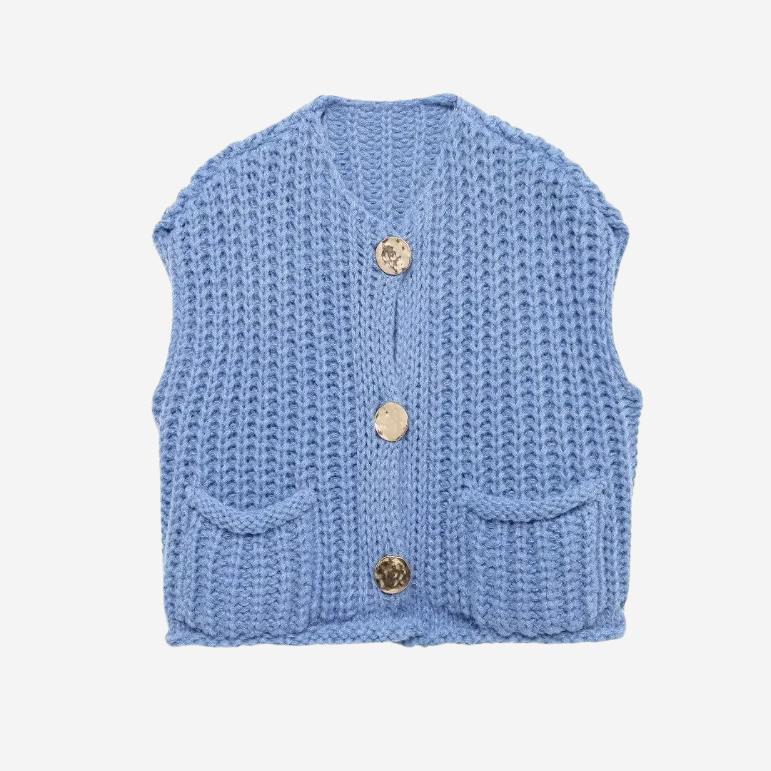 Noor Women's Sweater - fabric and finish detail