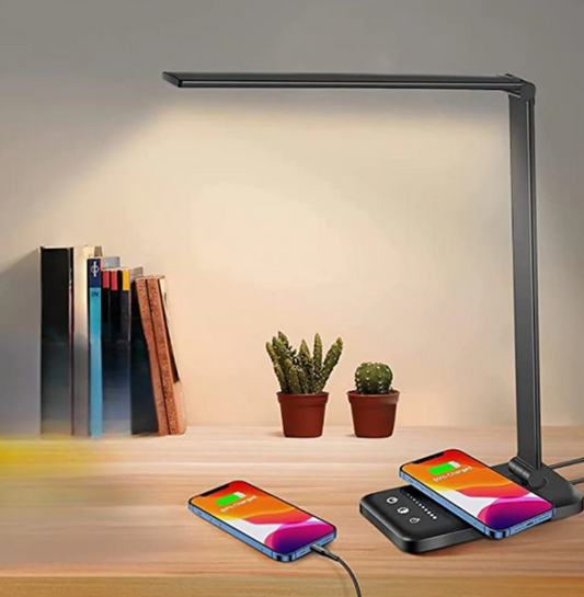 Cedar LED Adjustable Table Lamp - front view