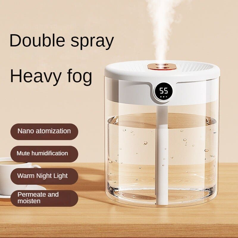 Meadow Portable Humidifier - fabric and finish detail
