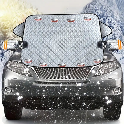 Fern Car Windshield Cover - close-up detail