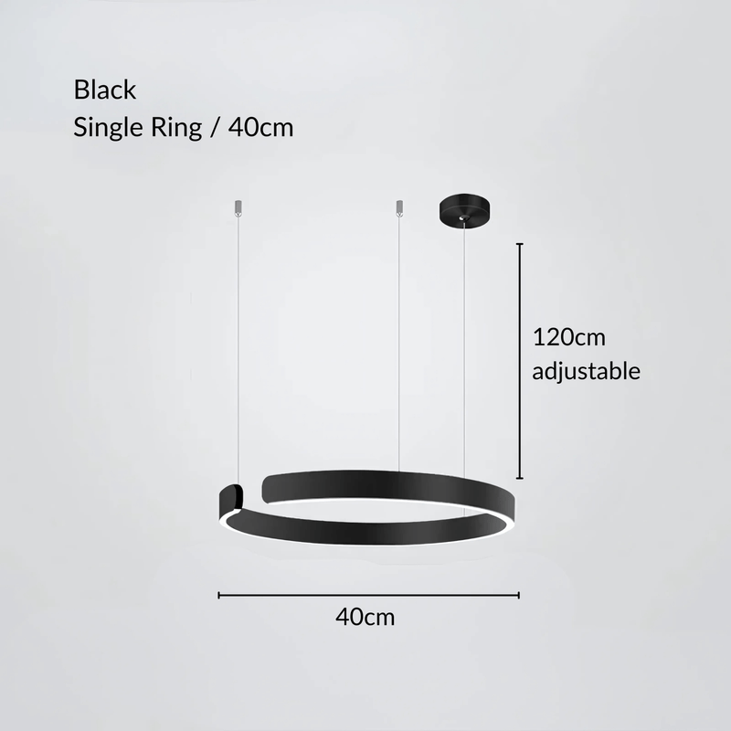 MatrixAura | Elegant Modern Metal Pendant Lighting for Kitchen Island 0