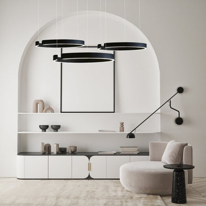 MatrixAura | Elegant Modern Metal Pendant Lighting for Kitchen Island 2