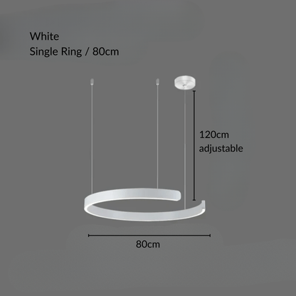 MatrixAura | Elegant Modern Metal Pendant Lighting for Kitchen Island 21