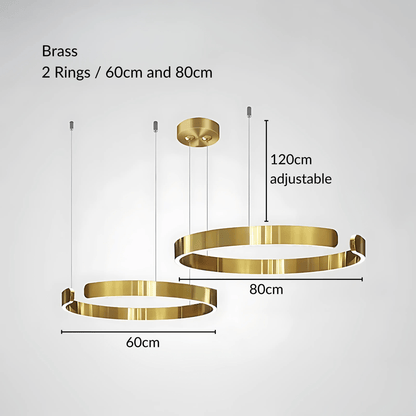 MatrixAura | Elegant Modern Metal Pendant Lighting for Kitchen Island 25