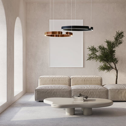 MatrixAura | Elegant Modern Metal Pendant Lighting for Kitchen Island 3