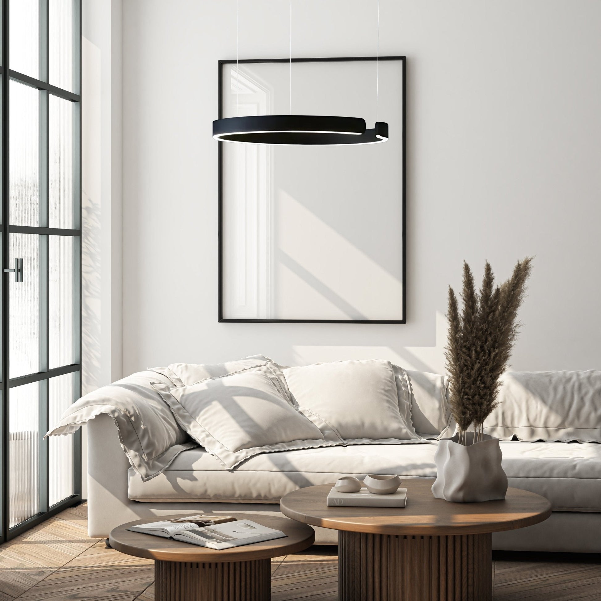 MatrixAura | Elegant Modern Metal Pendant Lighting for Kitchen Island 5
