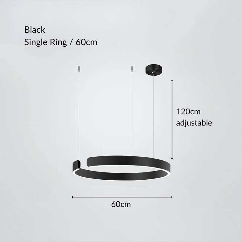 MatrixAura | Elegant Modern Metal Pendant Lighting for Kitchen Island 7