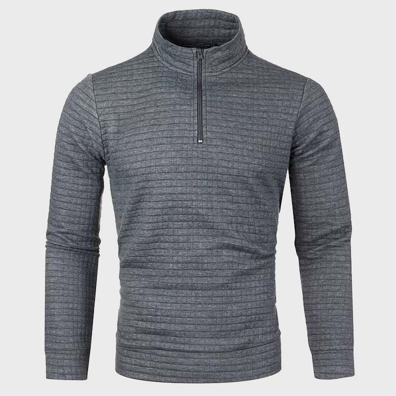 Caleb Men's Sweater - close-up detail