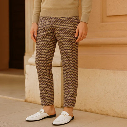 Kester Men's Loafers - fabric and finish detail
