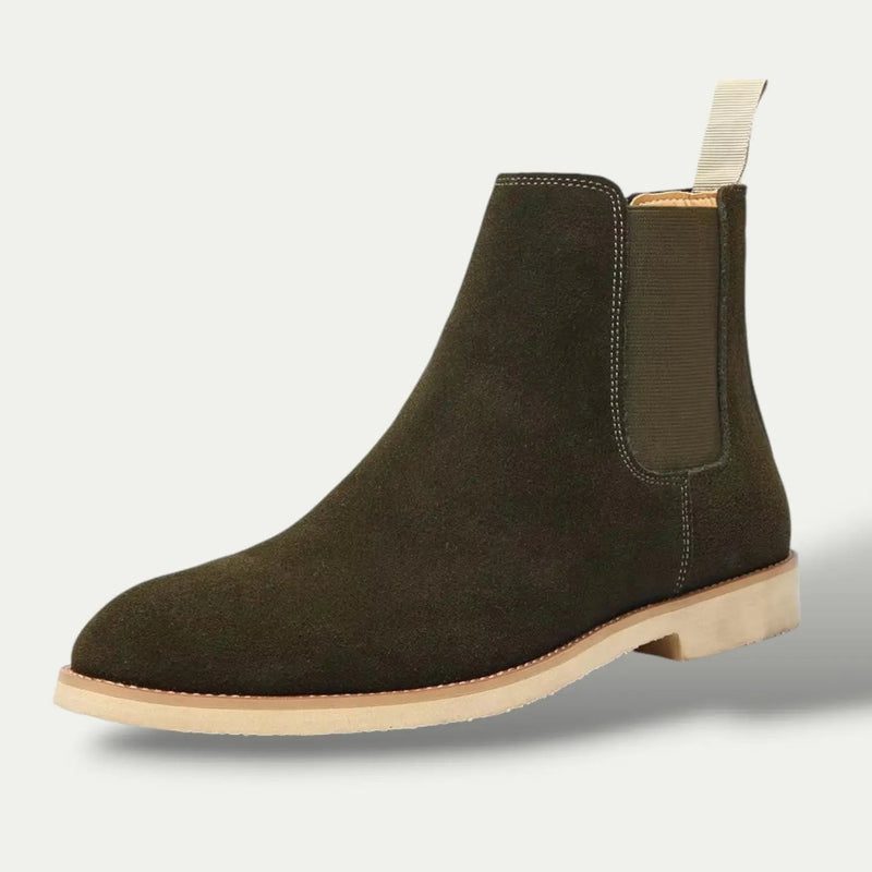 Cormac Men's Suede Chelsea Boots | Leather