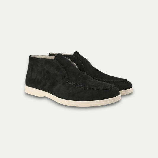 Flynn Men's Suede Loafers - front view