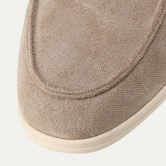 Owen Men's Suede Loafers - styled view