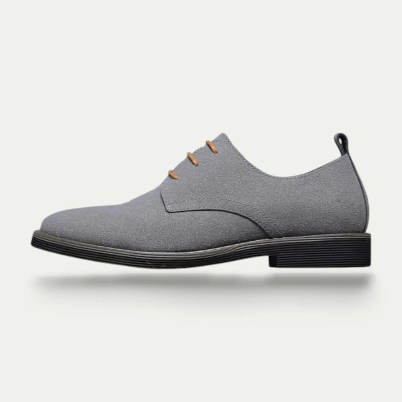 Isaac Men's Suede Oxfords - styled view