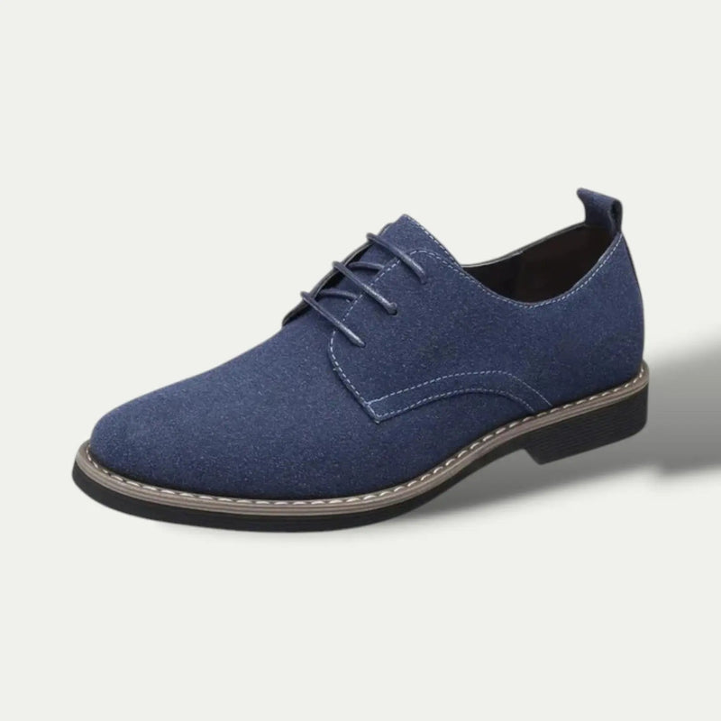 Isaac Men's Suede Oxfords - back view