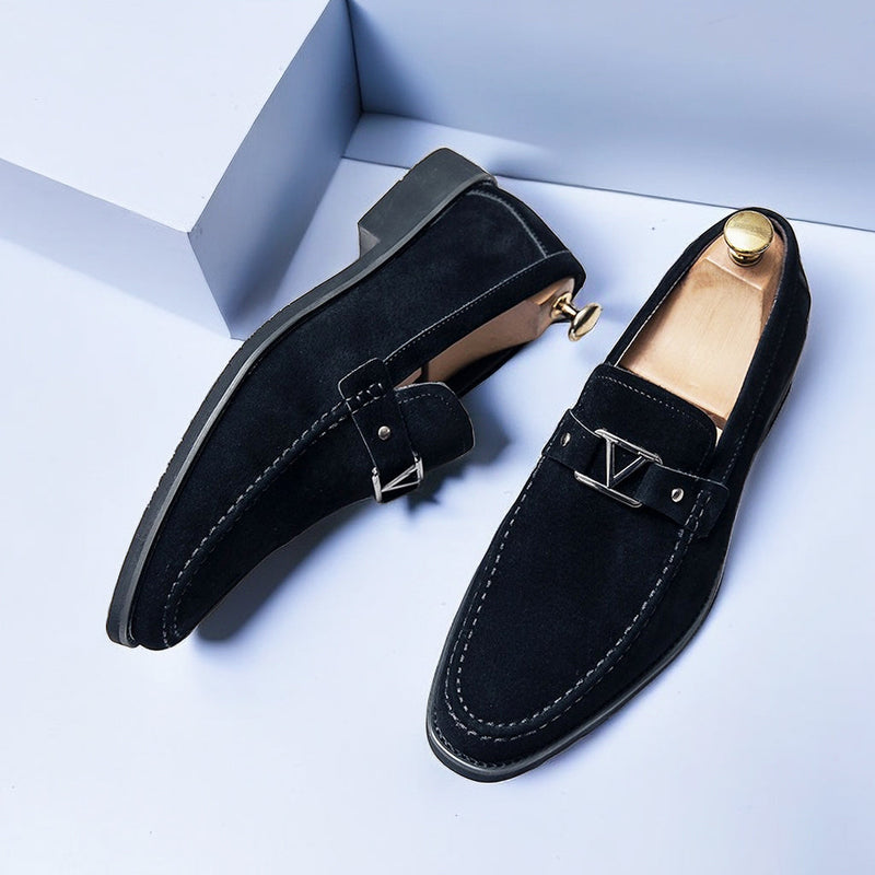 Tobias Men's Loafers | Slip, Round Toe, Slip-on