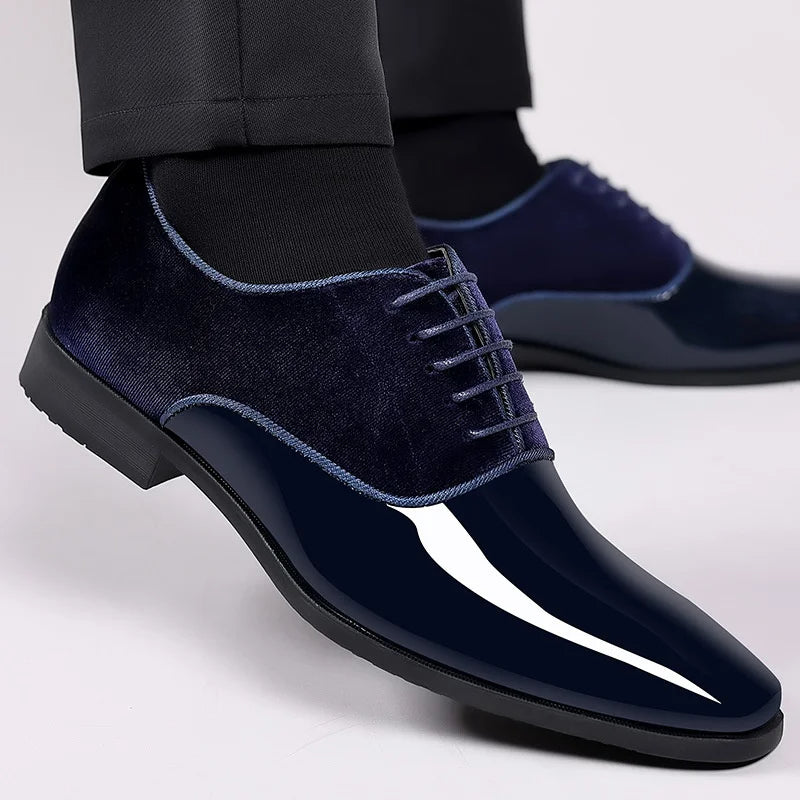 Isaac Men's Oxfords - fabric and finish detail