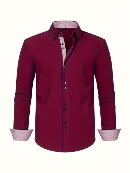 Gideon Men's Dress - fabric and finish detail