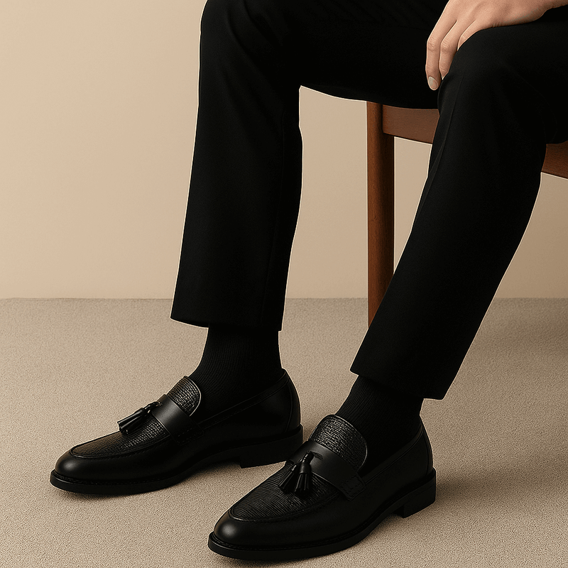 Quinn Women's Loafers - fabric and finish detail