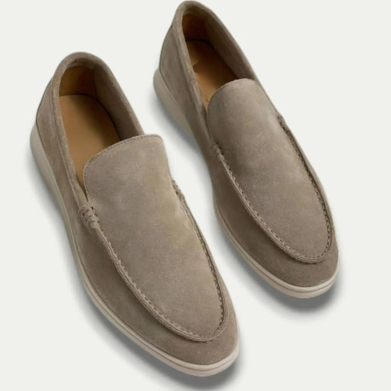 Barnaby Men's Suede Loafers - front view
