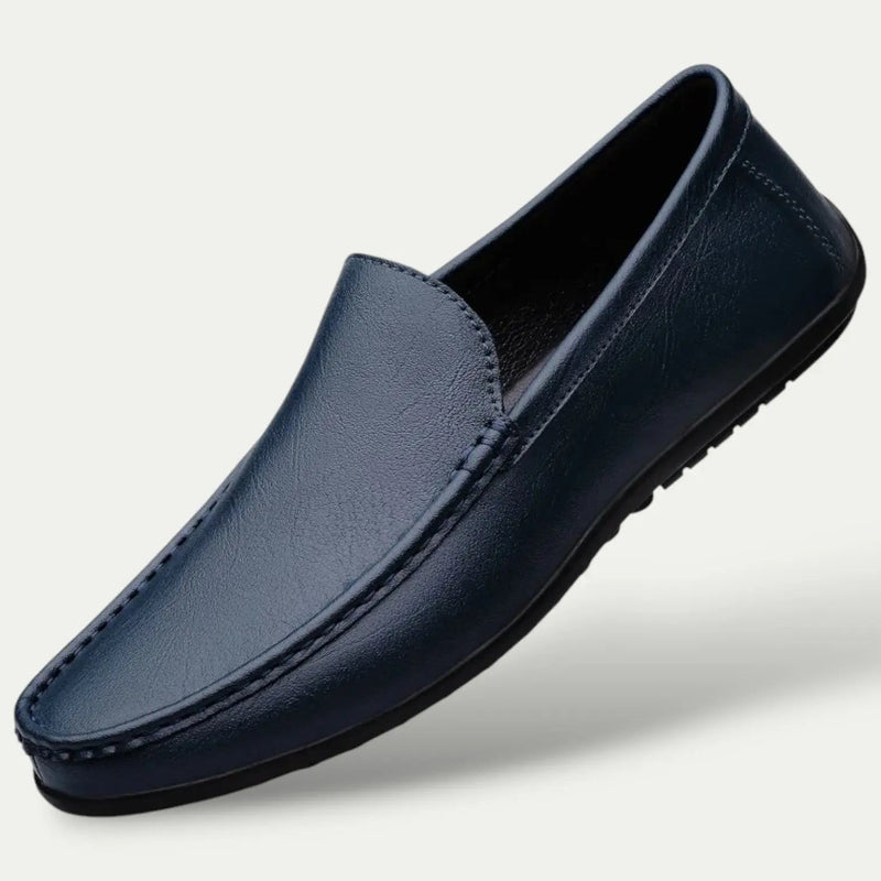 Ivor Men's Loafers - fabric and finish detail