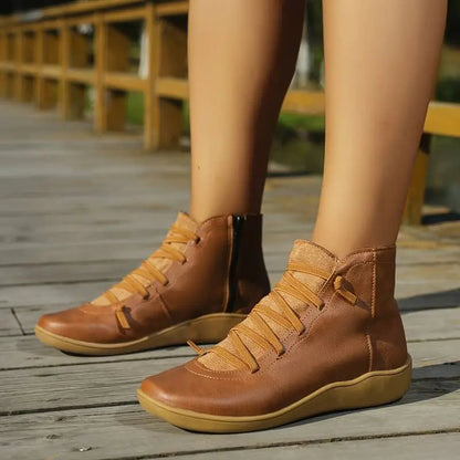 Kaia Women's Ankle Boots - shown in use